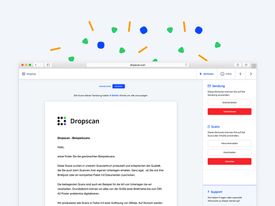 Dropscan - Scan dropscan scan web app web design