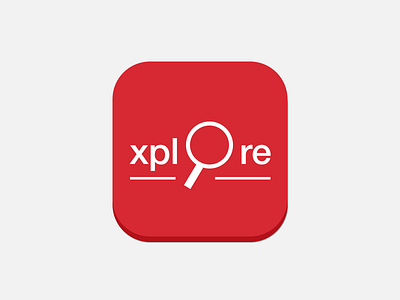 Xplore Icon app design icon ios ui