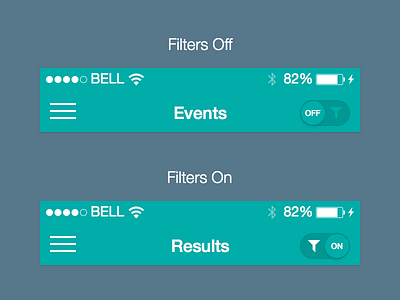 Event Filter Button