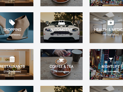 Categories business categories category grid local web webapp