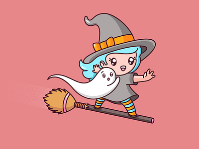 Surfing Witch