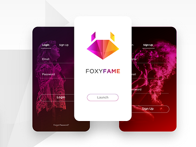 FoxyFame - A concept brand design