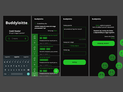 Buddyloitte. deloitte materialdesign ui ui design ux