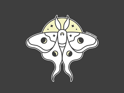 Luna Moth by Ghosttraveler on Dribbble