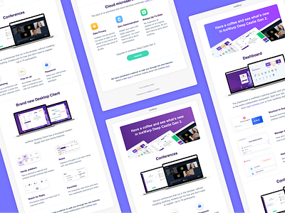 Product newsletters vol. 3 baner branding calendar conferences dashboard email emailclient icon illustration mail mailchimp mailing newsletter product screenshots send email sketchapp ui ux whatsnew