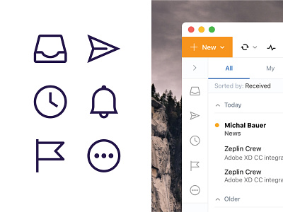 Email Icon set