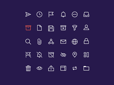 Email Icons