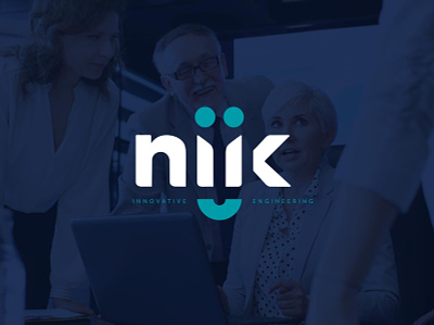 Niik Group branding illustration. logo logo design
