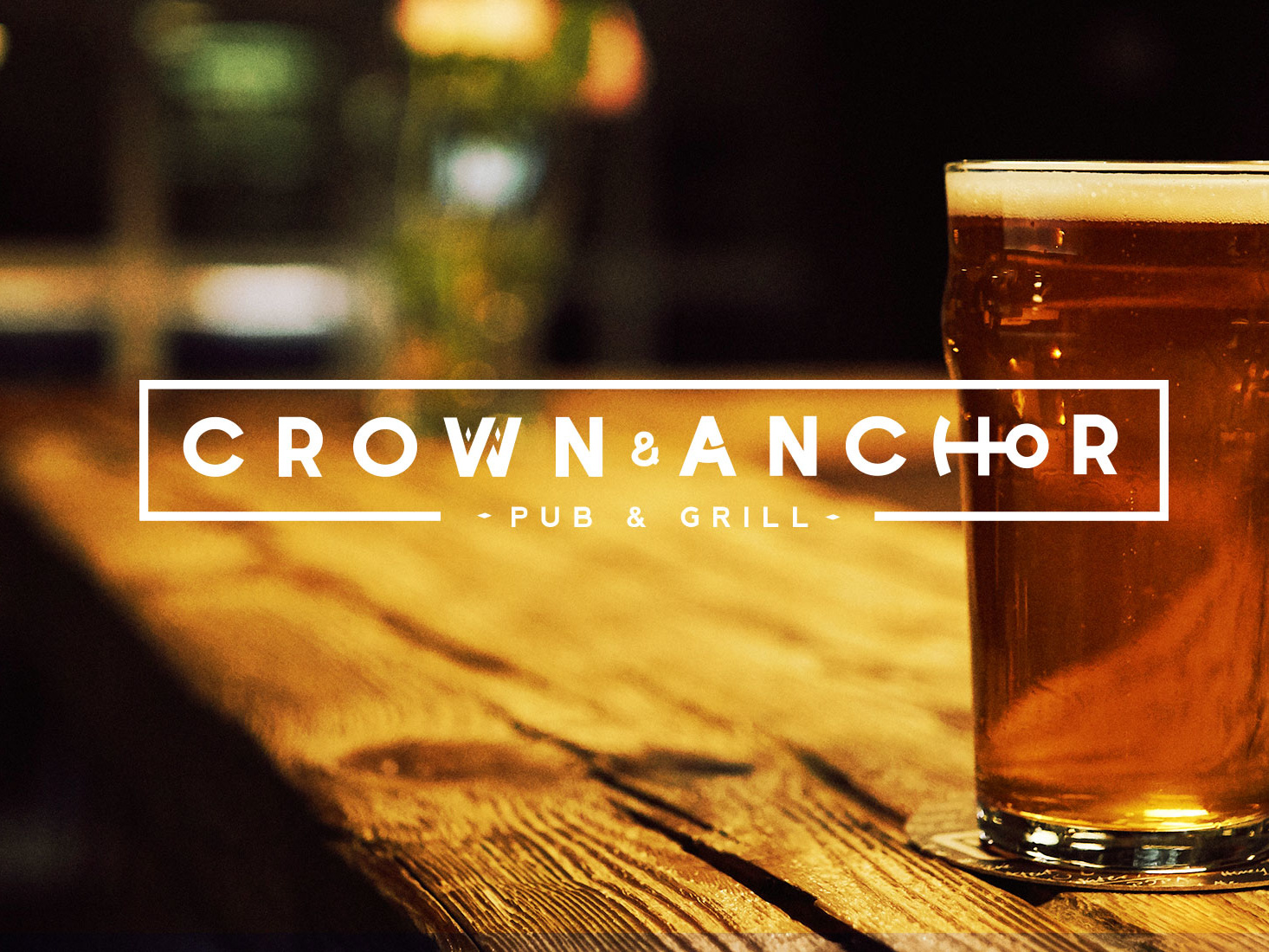 Crown & Anchor Pub & Grill by Arkane Creative on Dribbble