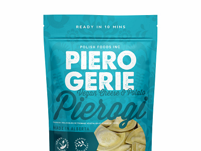 Pierogerie Polish Foods Inc packaging design