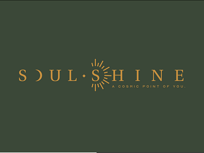 Soul Shine branding illustration. logo logo design