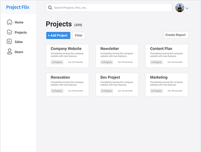 Project Management Dashboard dashboard project management project management tool