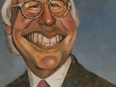 Frank Abagnale portrait oil painting portrait