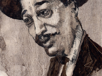 Duke Ellington study experimental illustration painting