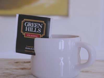 Green hills - Taza de té 3dart blender cup cup of tea ed art green hills tea té