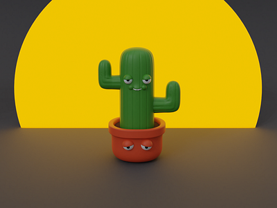 Cacto? 3d art 3dart blender buenos aires cactus