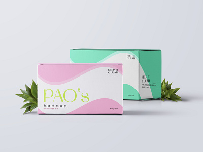 PAO's hand soap branding design odesa odessa soap ukraine vector weekly challenge weekly warm up