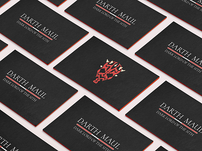 Dart Maul Business Card