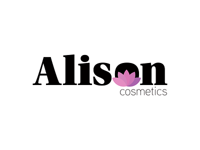 Alison Cosmetics 30daychallenge 30daylogochallenge alison alisoncosmetics beauty beauty logo cosmetics design flower graphic illustator logo logocore