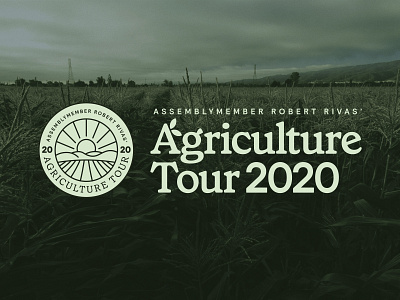 Rivas Agriculture Tour 2020 branding design graphic design logo politics