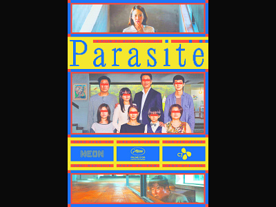 Parasite film graphic design movie movie poster poster poster design