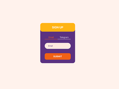 Daily UI #016 - Pop-Up / Overlay daily 100 challenge dailyui popup signupform