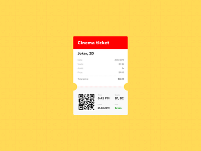 Daily UI #017 - Email Receipt daily 100 challenge dailyui reciept tickets