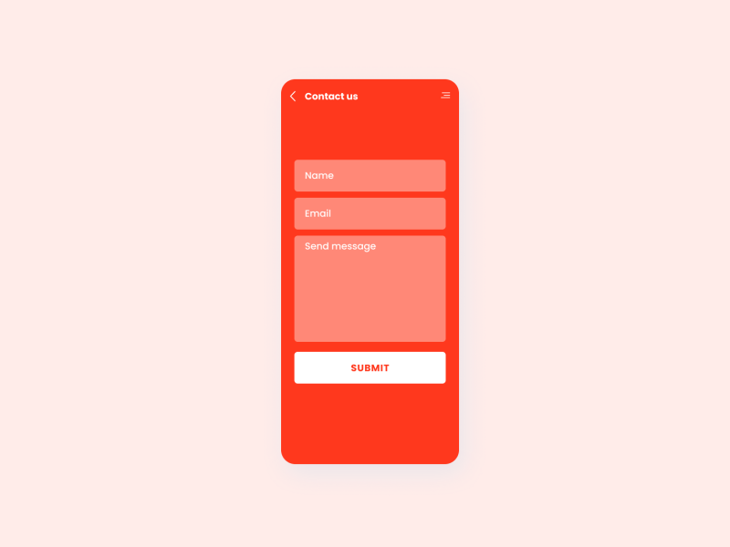 Daily UI #028 - Contact Us By Yevhen 🇺🇦 On Dribbble