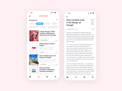 Daily UI #035 - Blog Post