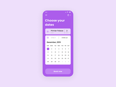 Daily UI #038 - Calendar calendar daily 100 challenge dailyui