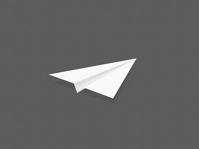 paper plane 2 icon illustration paper plane