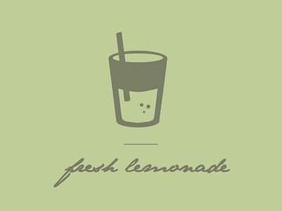 fresh lemonade fresh icon illustration lemonade