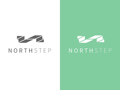NORTHSTEP branding design illustration indentity logo north step