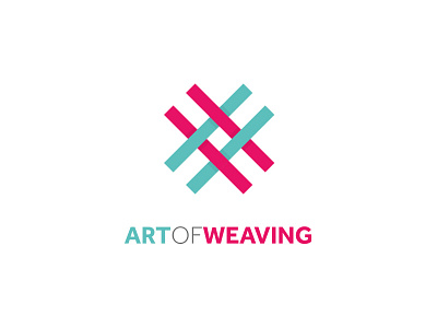 Art Of Weaving Logo illustration logo