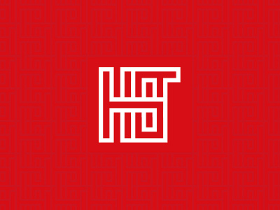 HGT Trading Logo brand branding grid illustration labyrinth logo mark monogram symbol