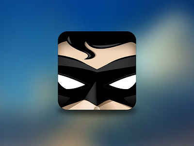 Hero Icon app cartoon character hero icon mask superhero