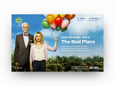 The Good Place: Chrome Extension chrome extension dashboard entertainment extension ui ux web wed design