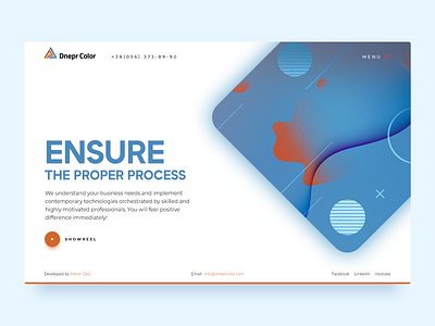 Dnepr Color Pt. 2 branding design illustration logo minimal ui ux vector web webdesign