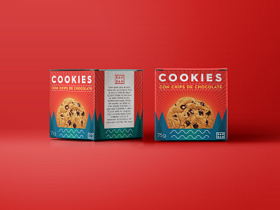 Dan Dan - Cookies cookies identity design packaging packaging design