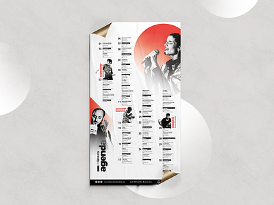 Calendar Event Poster branding design posters typography