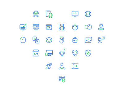 Icon Set - Two Colors