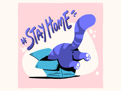 Stay Home art artwork character characterdesign conceptdesign digitaldrawing digitalillustration digitalpaint illustration visualdevelopment