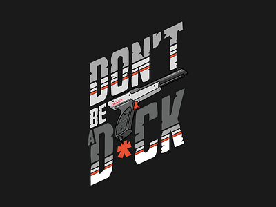 don't be a duck :p funny joke light gun retro gaming