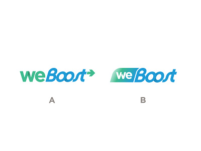 Weboost Logo Search brand identity