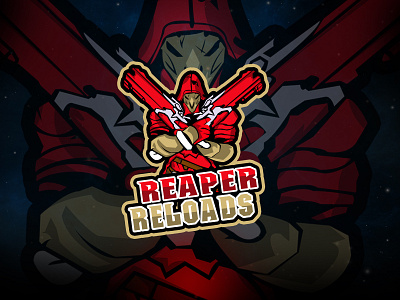 #reaper #reloaded Mascot, Esports Logo Design