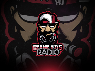 Beanie Boys RADIO Mascot, Esports Logo 2019 app branding cartoon illustration design esports esports logo esports logo design esports logos illustration logo design logo design branding logo design concept logo design process logodesign mascot logo mascot logos ninja mascot logo ninja mascot logo design skull mascot logo typography