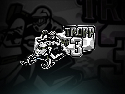 Tropp Mascot Logo Design 2019 app branding cartoon illustration esports logo design flat icon illustration logo design logo design branding logo design concept logodesign mascot logo mascot logos ninja mascot logo design skull mascot logo typography ux vector web website