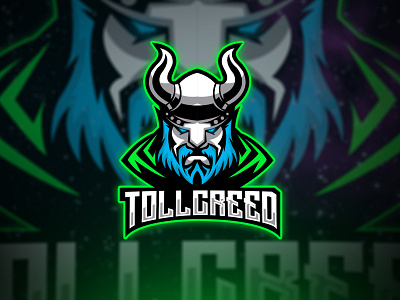 Vikings Mascot, Esports Logo Design