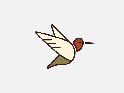 Humming Bird Logo graphic logo