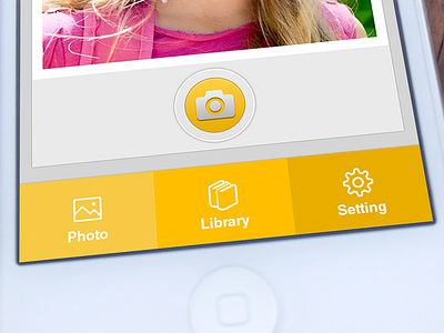 iPhone Camera UI app camera icon ios iphone menu select ui